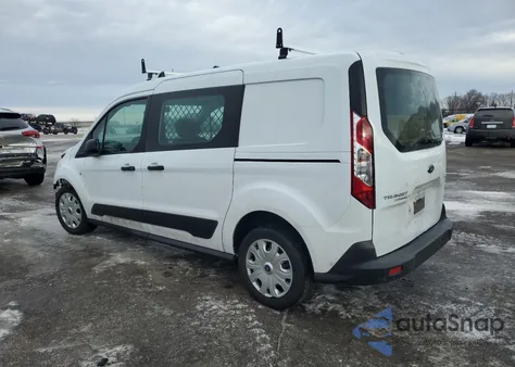2019 Ford Transit Connect Xlt из США, поврежденный, VIN NM0LE7F29K1401878